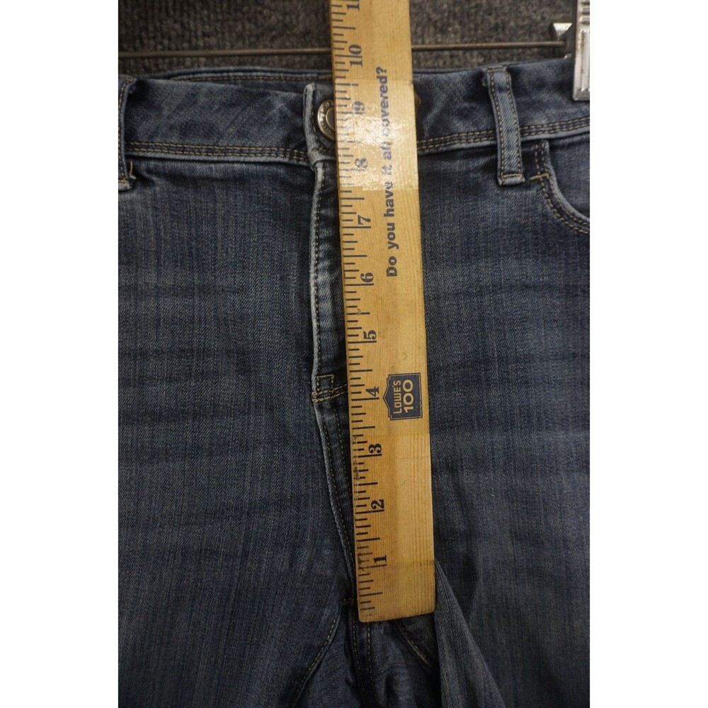 Simply Vera Vera Wang Skinny Jeans 10 Stretch Denim Blue - Picture 6 of 11
